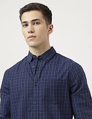 Pure Cotton Checked Shirt