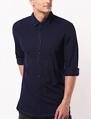 Solid Pique Shirt