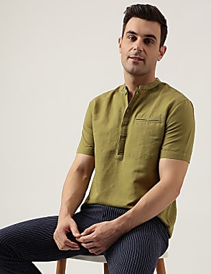 Mandarin Collar Shirt