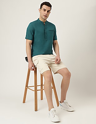 Mandarin Collar Shirt