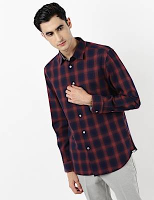 Ombre Checks Shirt