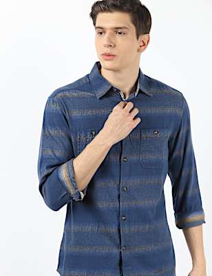 Melange Stripe Shirt