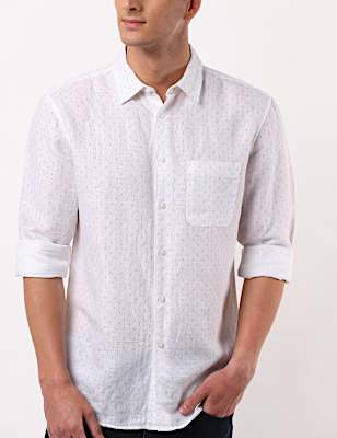 Linen Printed Shirt