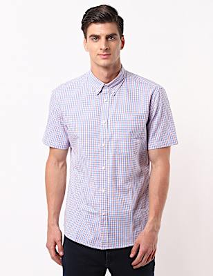 Pure Cotton Short Sleeve Shirt