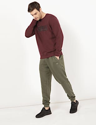 Solid Jogger with Cuffs