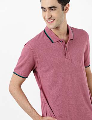 Polo T-Shirt with Tipping