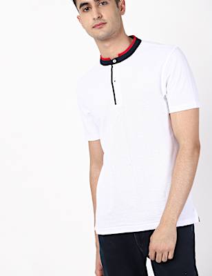 Upstyled Collar Polo Tee