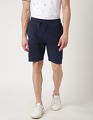 Pure Cotton Textured Shorts