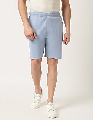Pure Cotton Plain Regular Fit Shorts