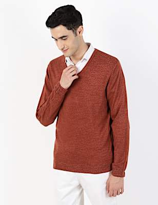 Cashmilon™ V-Neck Jumper