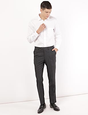 Plain Slim Fit Trouser