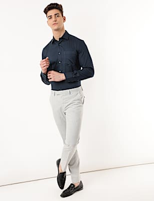 Slim Fit Stretch Trousers