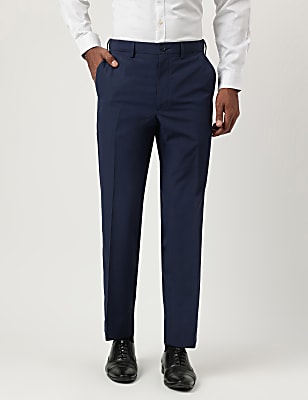 Regular Fit Checked Trousers