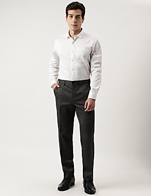 Textured Trousers