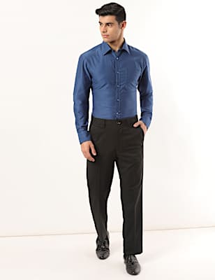 Checks Regular Fit Trouser