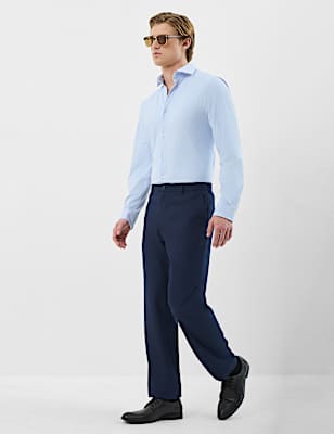 Regular Fit Formal Suit Trousers