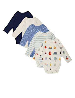 Int B 5P Wland AOP Bodysuits