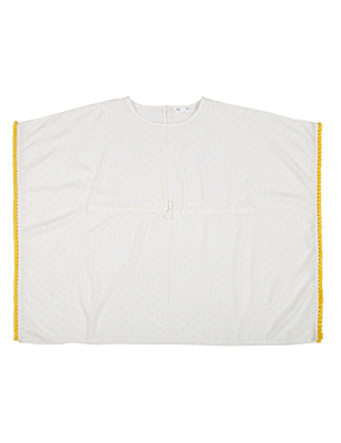 Polka Dots Round Neck Kaftan