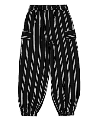 Viscose Self Design Regular Fit Jogger