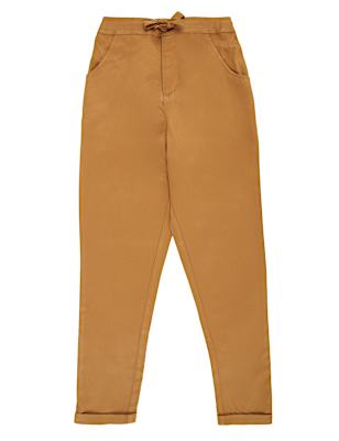 Pure Viscose Plain Regular Fit Trouser