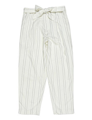 Pure Viscose Stripes Regular Fit Trouser