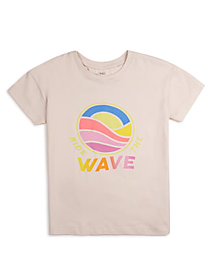 Pure Cotton Printed Crew Neck T-shirt