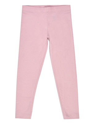 Cotton Mix Plain Skinny Fit Leggings