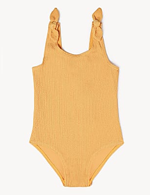 Plain Sleeveless Swimsuit