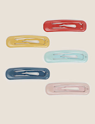 Girls Pack of 5 Hair Clips