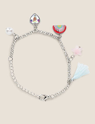 Girls Charm Detailed Bracelet