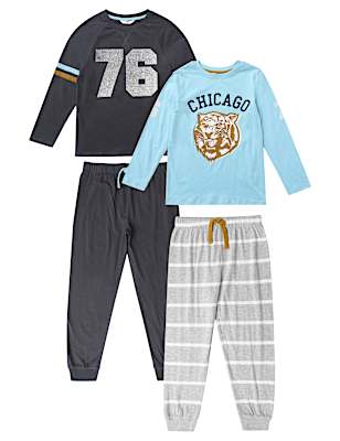 4 Pack Pure Cotton Nightwear