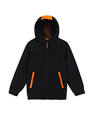 Plain Hooded Neck Jacket