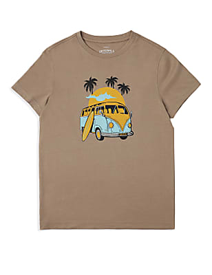 Pure Cotton Printed Round Neck T-Shirt