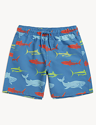 Printed knee Length Swimshorts