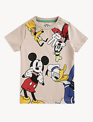 Pure Cotton Printed Round Neck T-Shirt