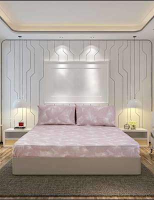 Cotton Mix King Bedsheet Set