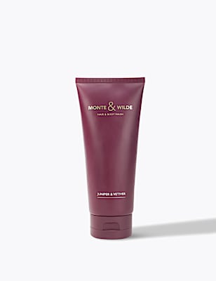 Juniper & Vetiver Hair and Body Wash 200ml