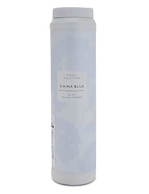China Blue Silky Talcum Powder