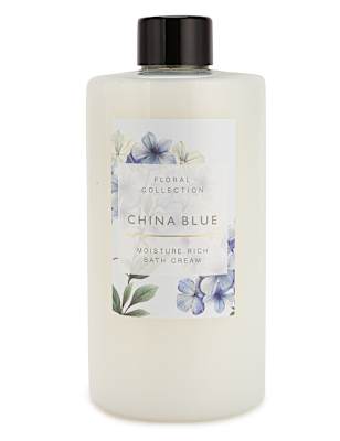 China Blue Moisture Rich Bath Cream