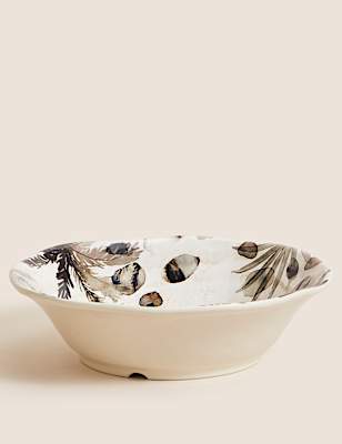 Abstract Watercolour Picnic Salad Bowl