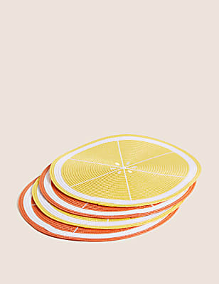 Set of 4 Fruit Placemats
