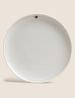 Set of 2 Bee Dinner Plates