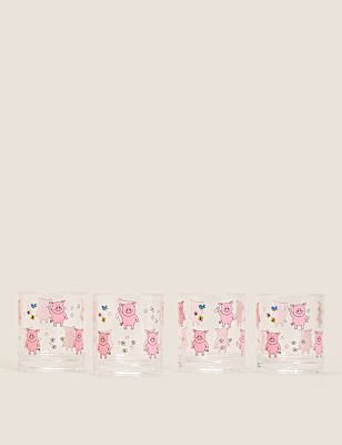 Set of 4 Percy Pig&trade; Picnic Tumblers