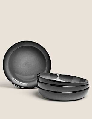 Set of 4 Amberley Ombre Pasta Bowls