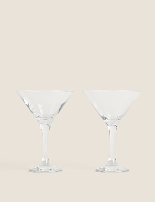 Set of 2 Espresso Martini Glasses