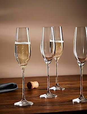 Set of 4 Maxim Champagne Flutes