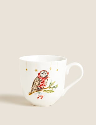 Christmas Owl Mug