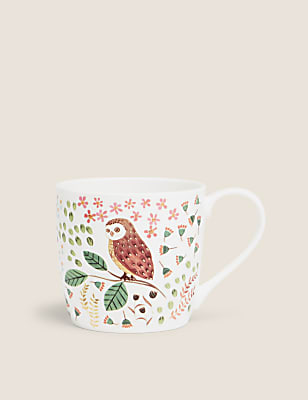 Owl Woodland Mug