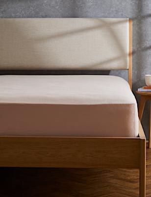 Pure Brushed Cotton Fitted Sheet