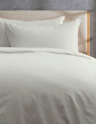2pk Brushed Cotton Pillowcases